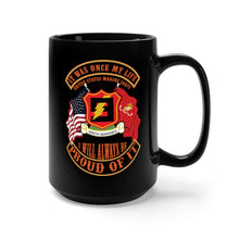 Load image into Gallery viewer, Black Mug 15oz - USMC - 9th Marines
