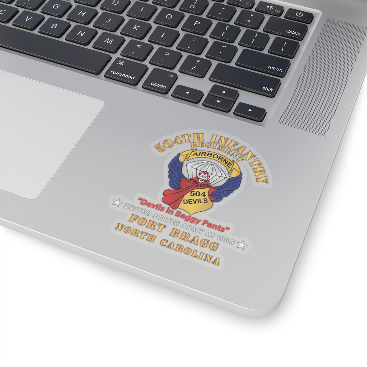 Kiss-Cut Stickers - 504th Infantry Regiment - Devils - FBNC