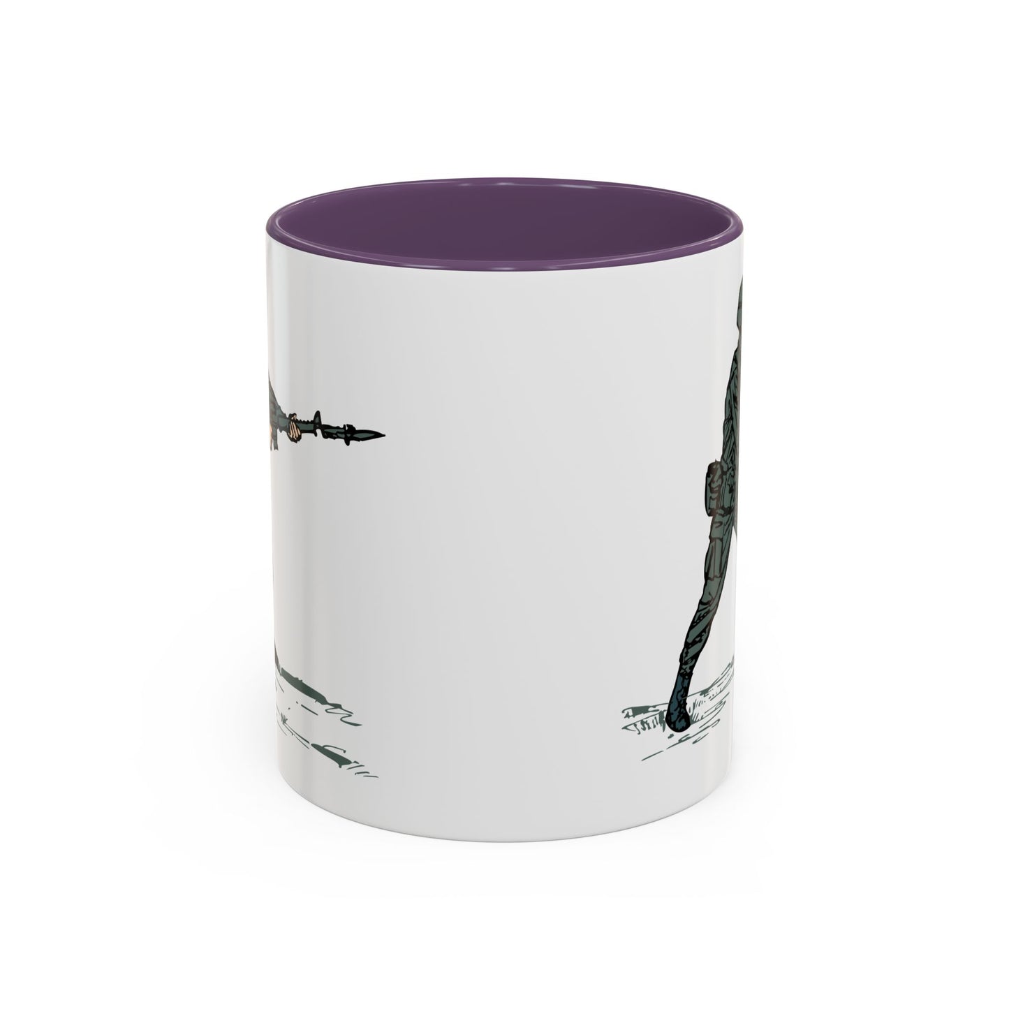 Accent Coffee Mug (11oz & 15oz) - Bayonet Training-Modified Thrust X 300