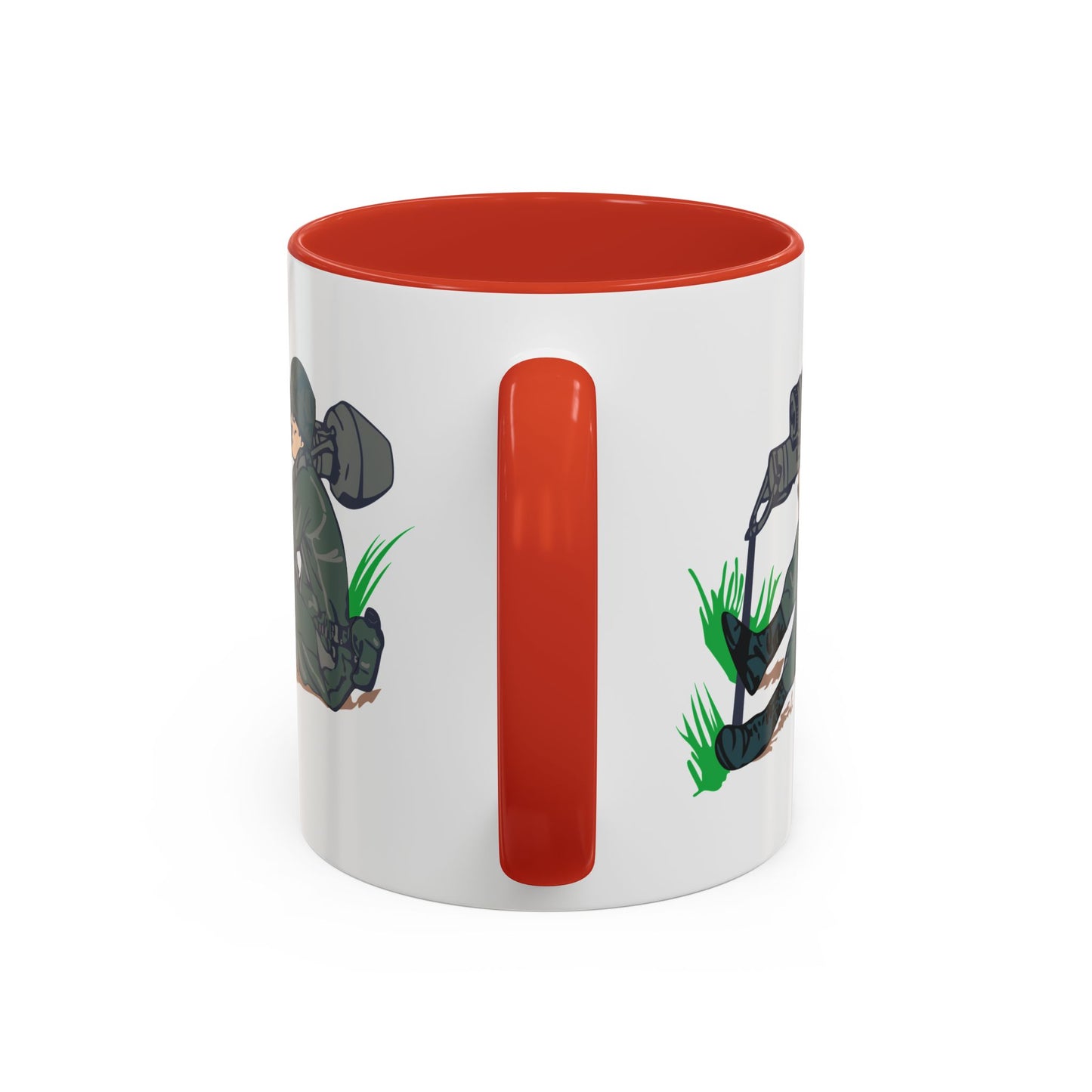 Accent Coffee Mug (11oz & 15oz) - Anti Armor M47 Dragon X 300