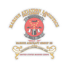 Load image into Gallery viewer, Kiss-Cut Stickers - USMC - Marine Aviation Logistics Squadron 39 - MALS 39 - Magicians - Kidd
