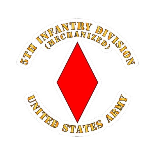 Kiss-Cut Stickers - 5th Infantry Division