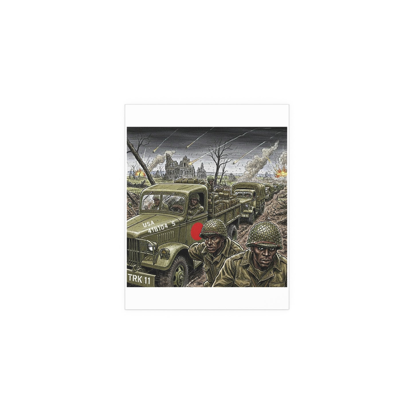 Indoor and Outdoor Silk Posters - RedBall Express w RB