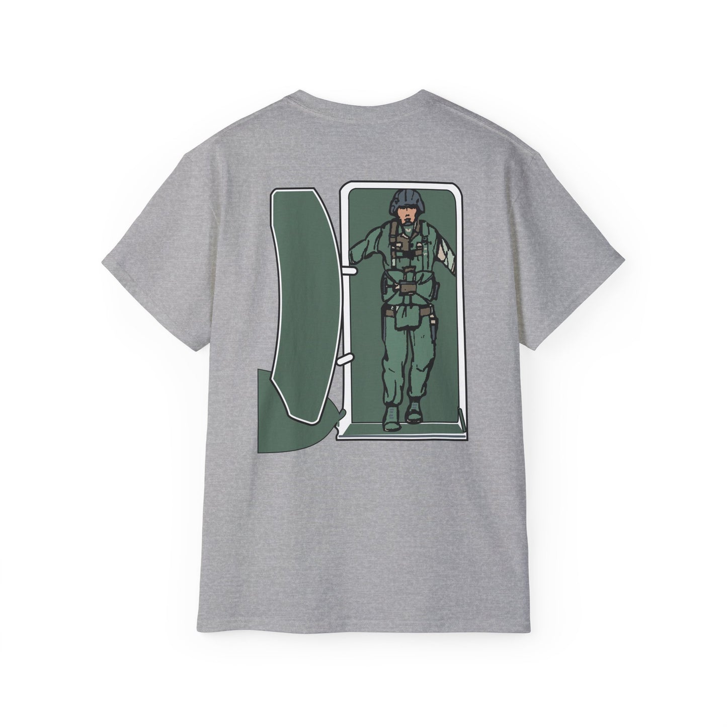 Unisex Ultra Cotton Tee - Airborne - JM Door Check X 300