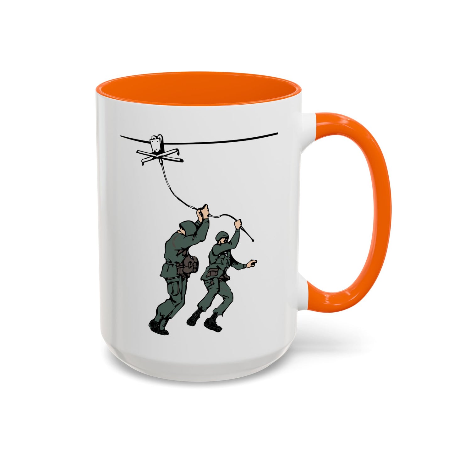 Accent Coffee Mug (11oz & 15oz) - Airborne - Lateral Drift Trainer X 300