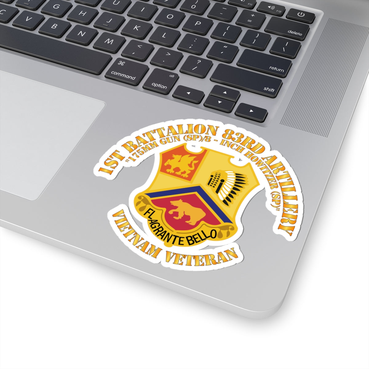 Kiss-Cut Stickers - 1st Bn 83rd Artillery - Vietnam Veteran