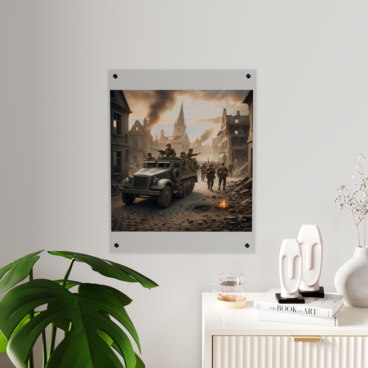 Acrylic Wall Art Panel - M3A1 Half-track
