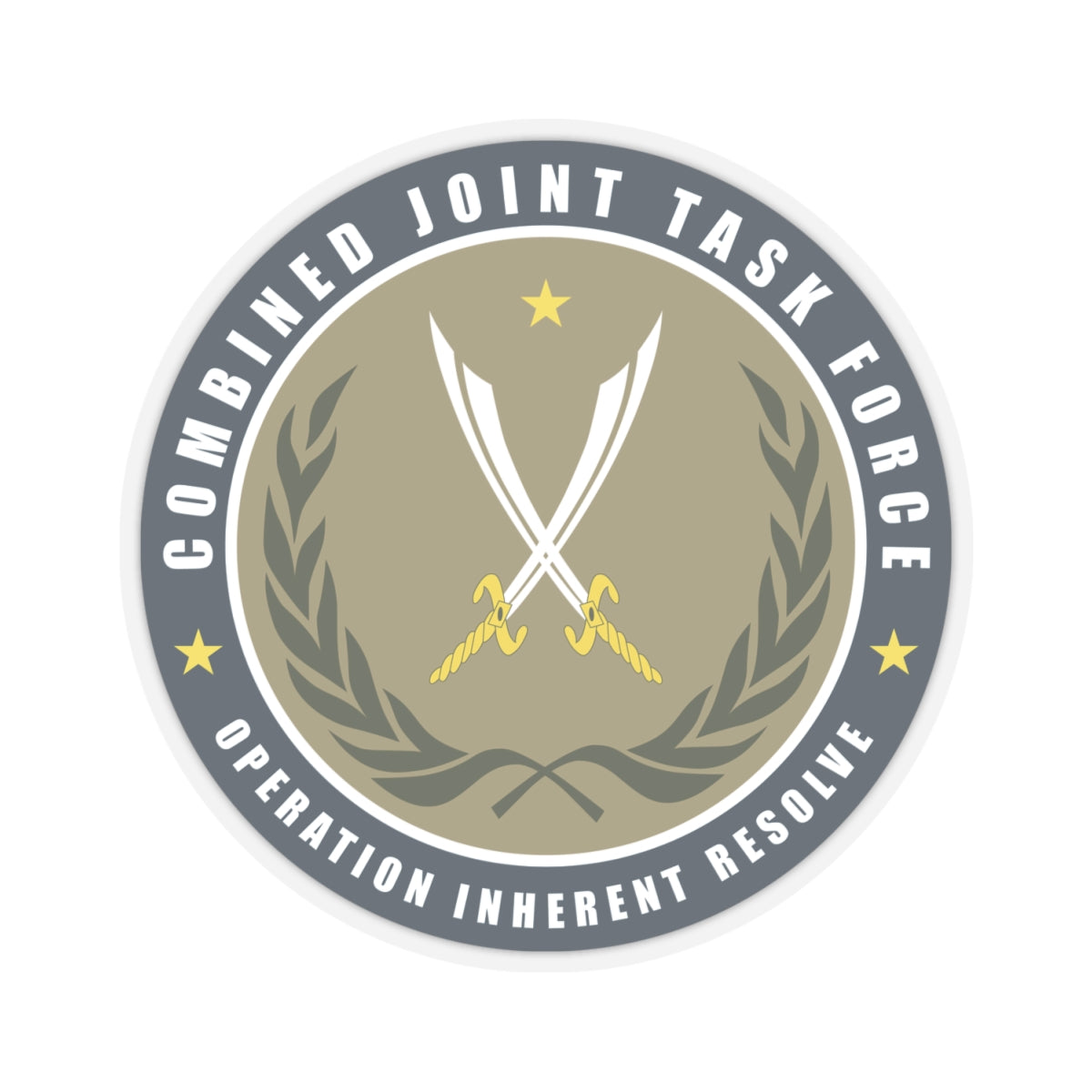 Kiss-Cut Stickers - JTF - Joint Task Force - Operation Inherent Resolve