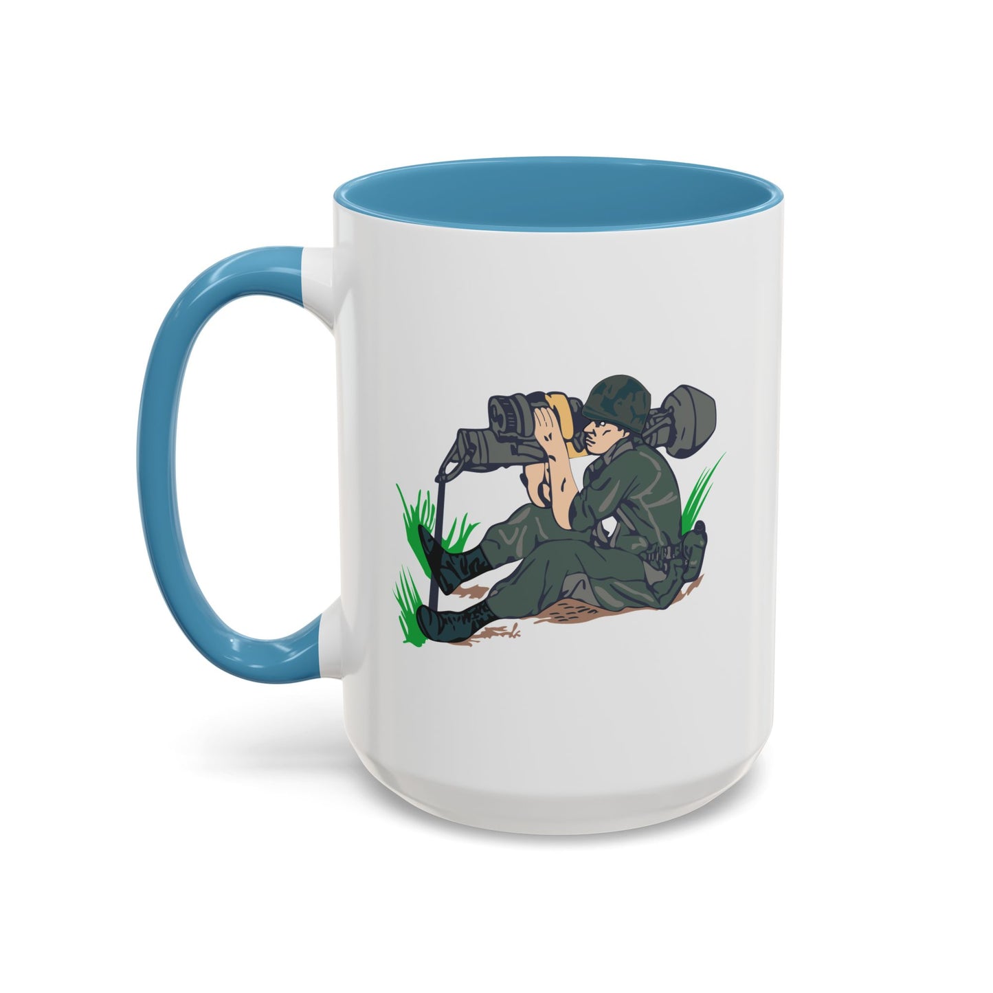 Accent Coffee Mug (11oz & 15oz) - Anti Armor M47 Dragon X 300