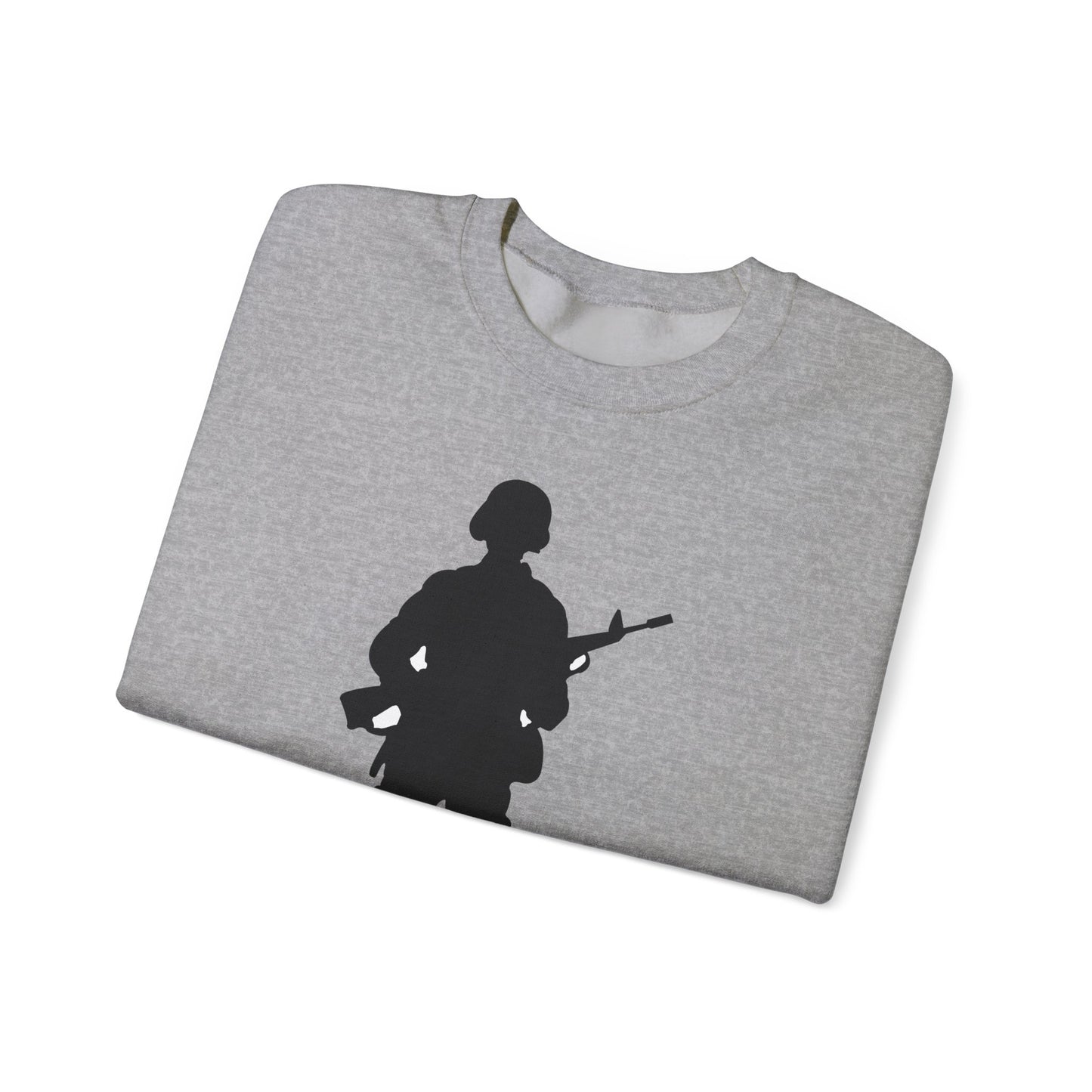 Crewneck Sweatshirt - Army - Soldier - Silhouette X 300