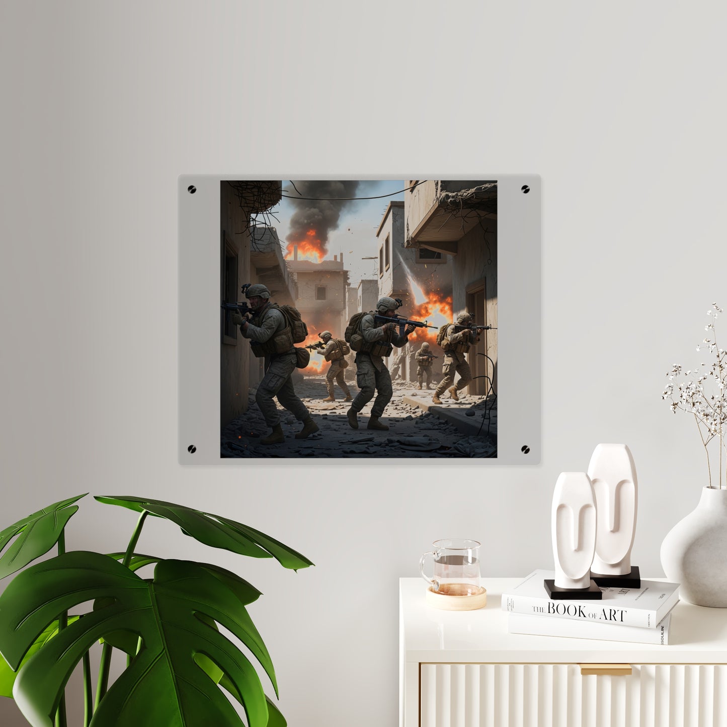 Acrylic Wall Art Panel - 2nd Battle of Fallajuh Iraq War
