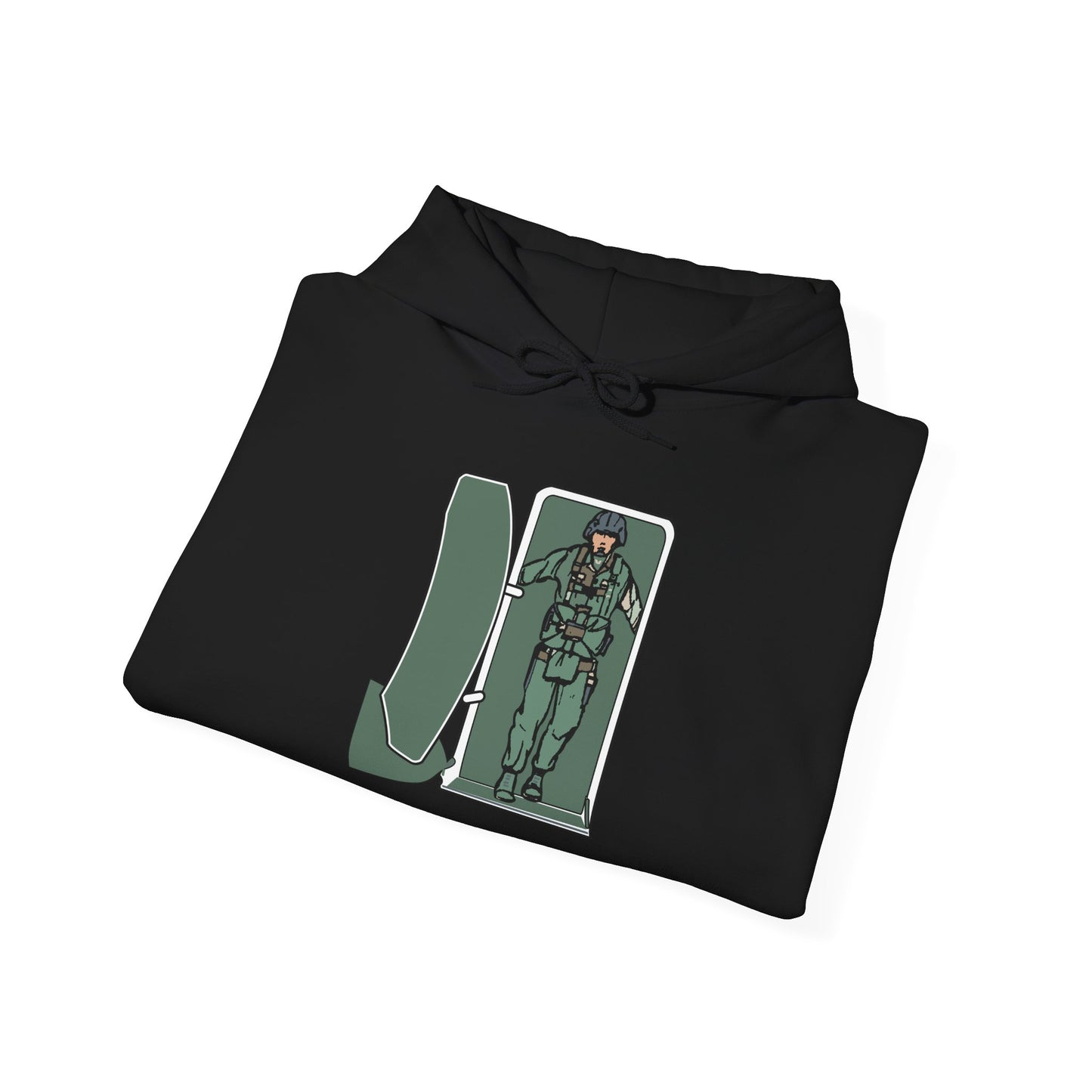 Unisex Heavy Blend Hooded Sweatshirt - Airborne - JM Door Check X 300