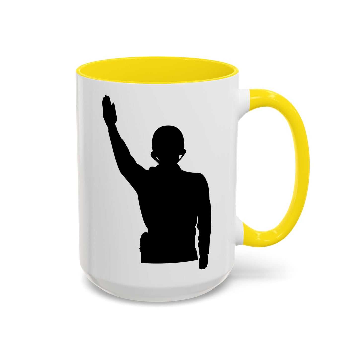 Accent Coffee Mug (11oz & 15oz) - Army - Soldier - Halt - Silhouette X 300