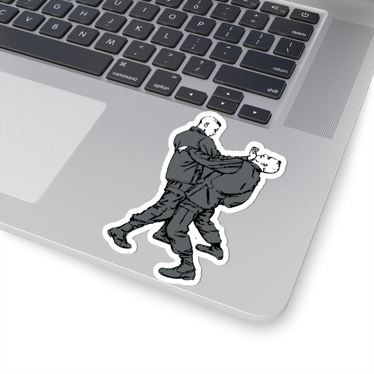 Kiss-Cut Stickers - Palm-Heel Strike to Chin X 300