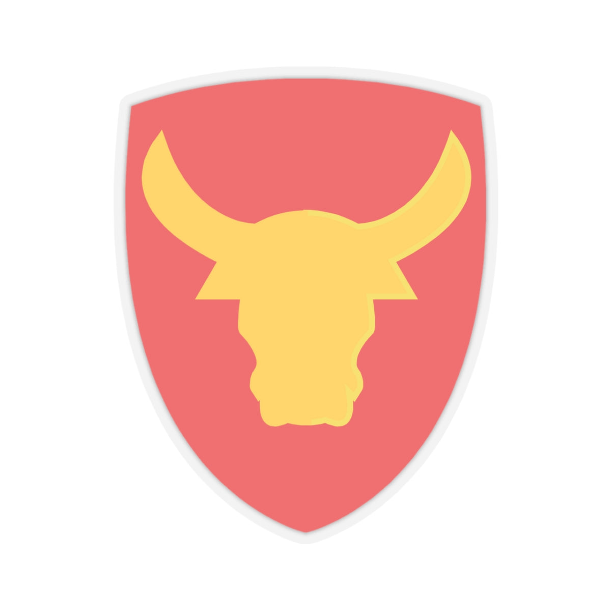 Kiss-Cut Stickers - 12th Infantry Division - SSI wo Txt - Philippine Division x 300