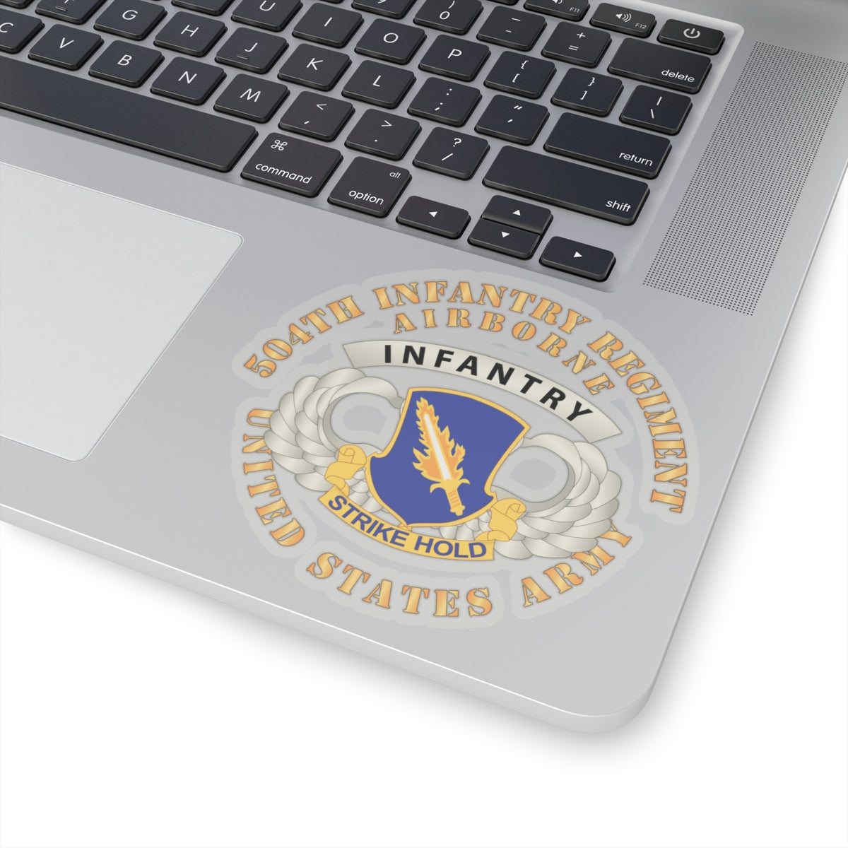 Kiss-Cut Stickers - Airborne Badge - 504th Infantry Regiment wo DS X 300