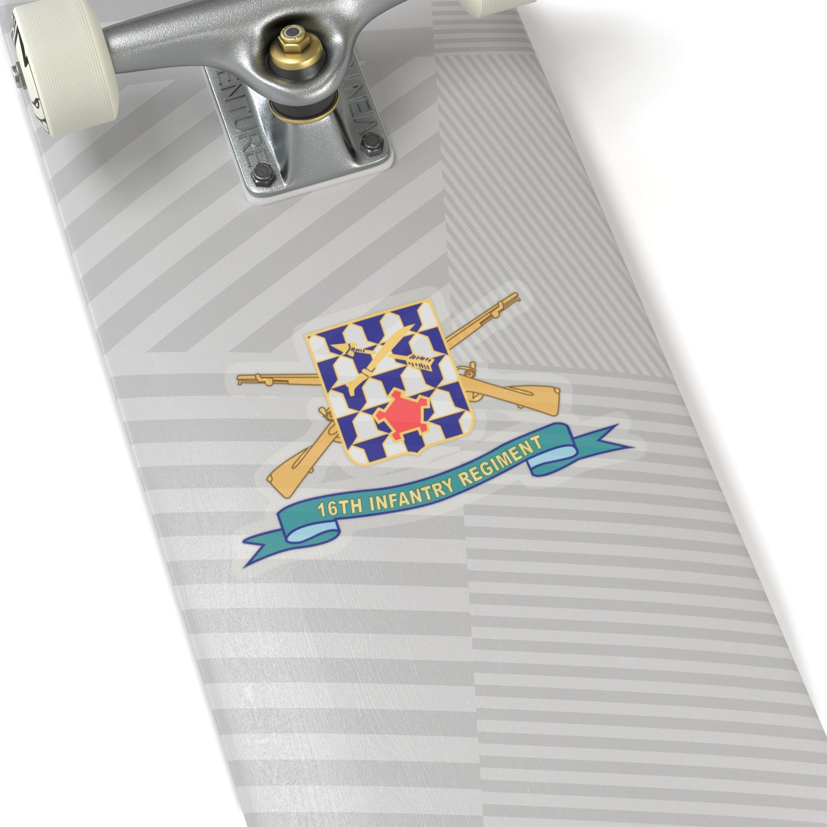Kiss-Cut Stickers -16th Infantry Regiment - DUI w Br - Ribbon X 300