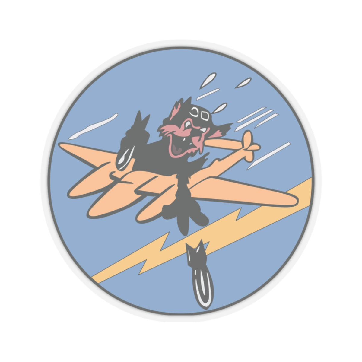 Kiss-Cut Stickers - USAAF - 430th Fighter Squadron wo Txt