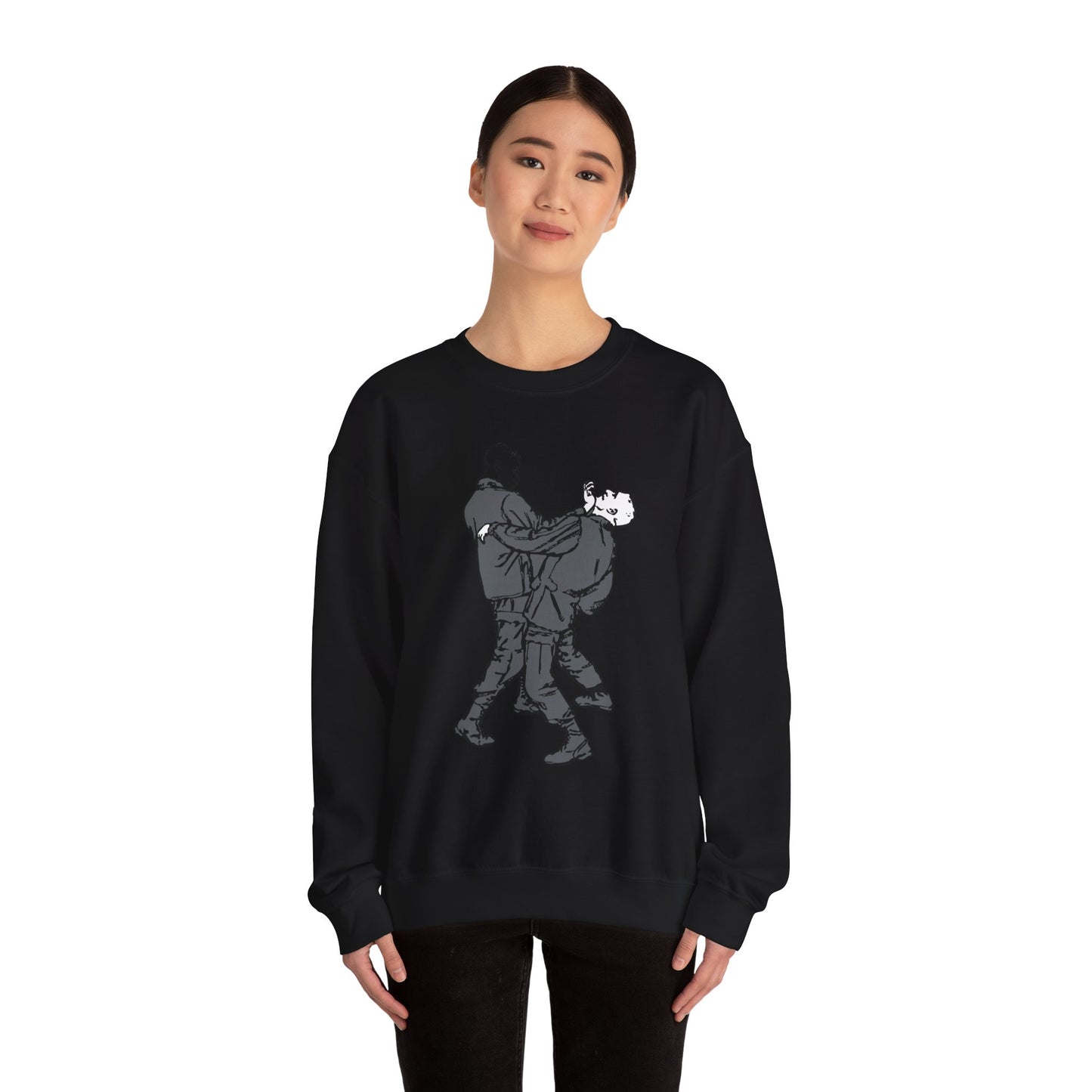 Crewneck Sweatshirt - Palm-Heel Strike to Chin X 300