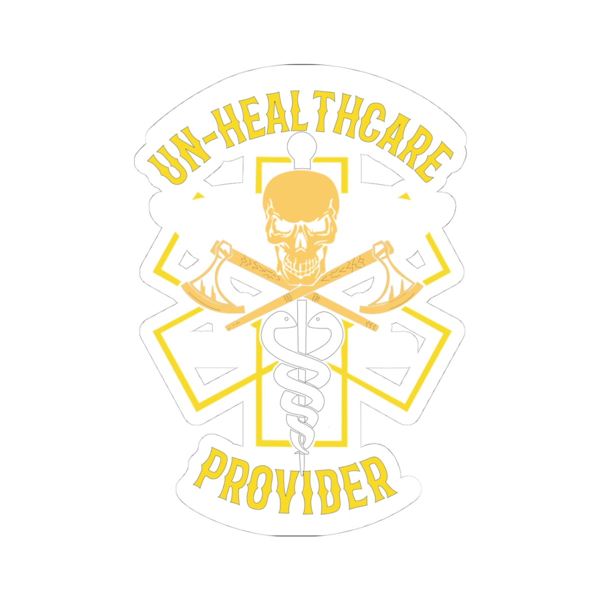 Kiss-Cut Stickers - UN-Healthcare Provider wo Background X 300