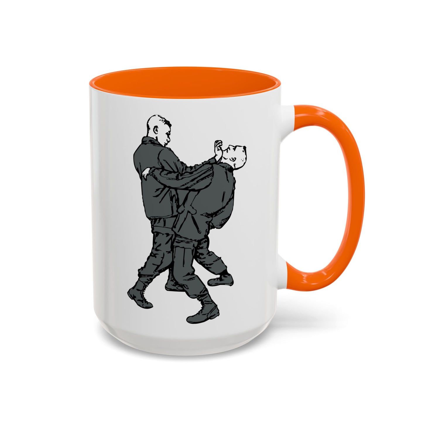 Accent Coffee Mug (11oz & 15oz) - Palm-Heel Strike to Chin X 300