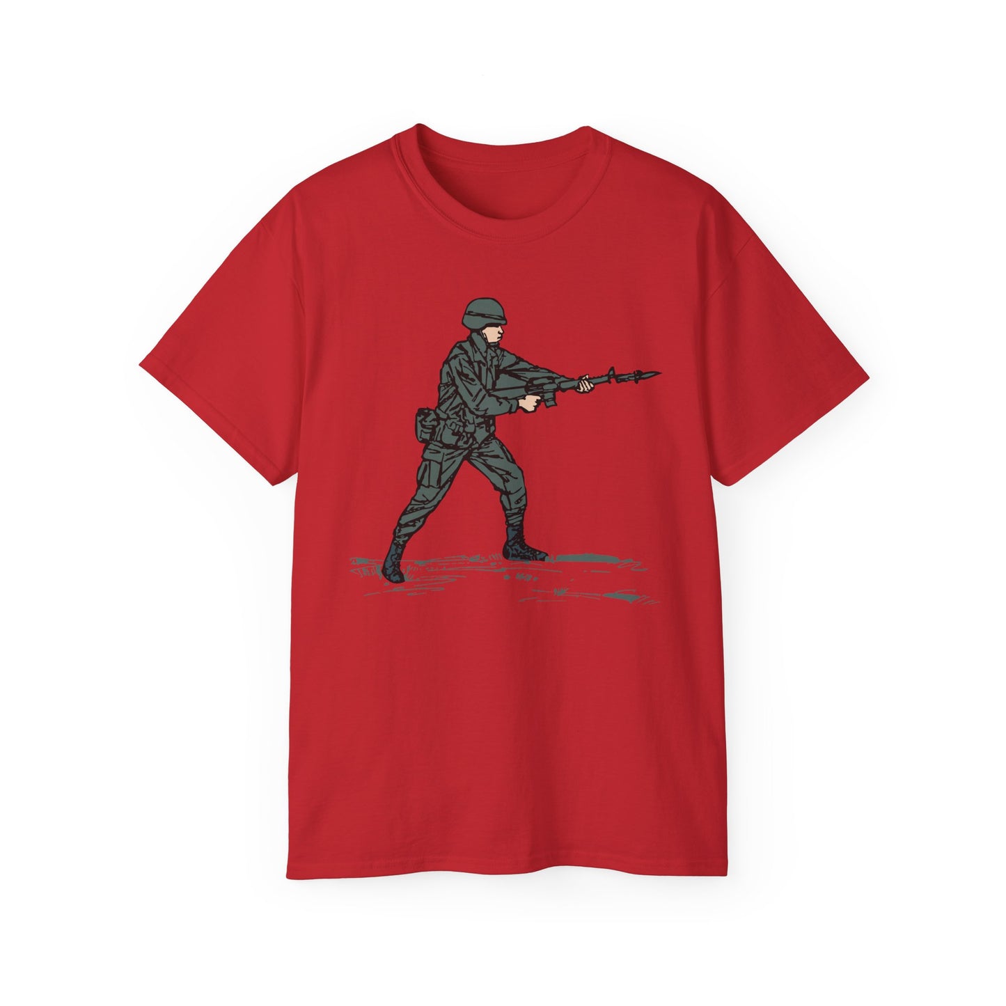Unisex Ultra Cotton Tee - Bayonet Training-Modified Thrust X 300