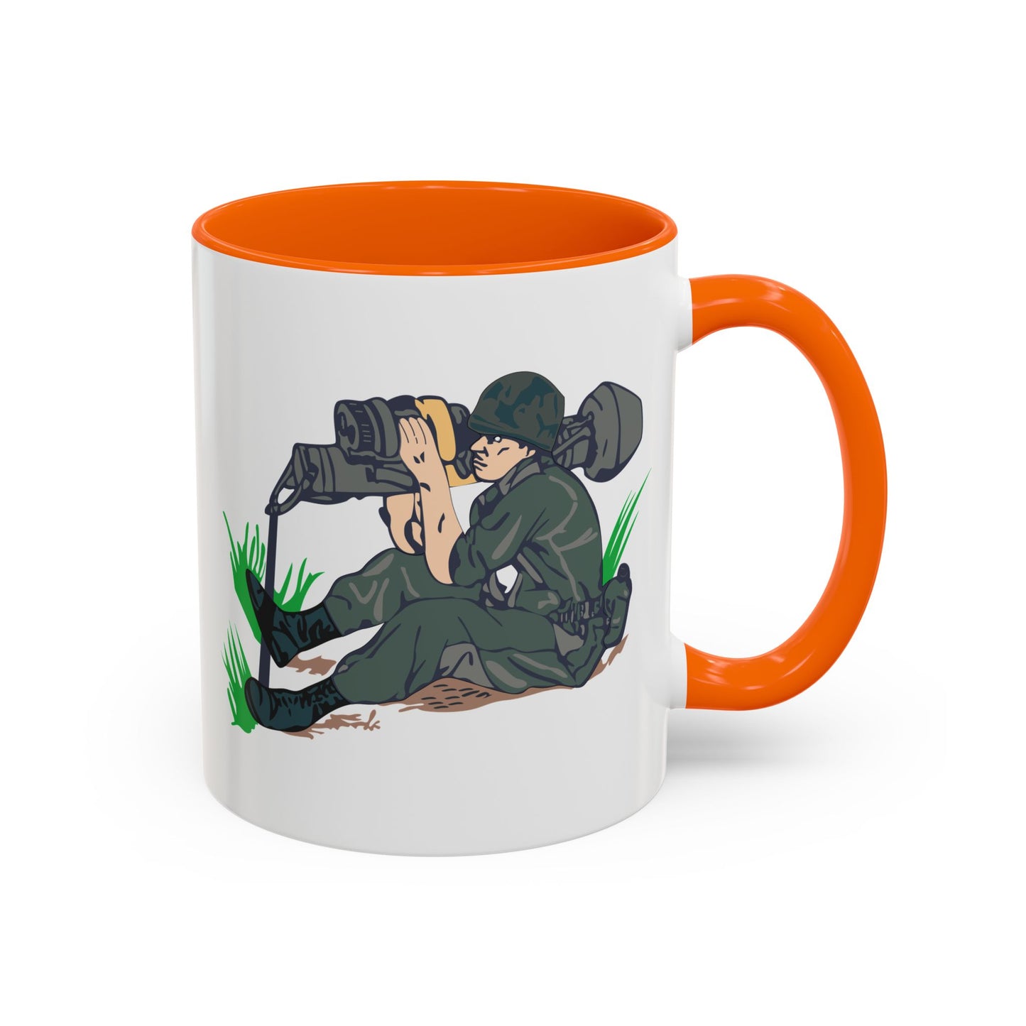 Accent Coffee Mug (11oz & 15oz) - Anti Armor M47 Dragon X 300