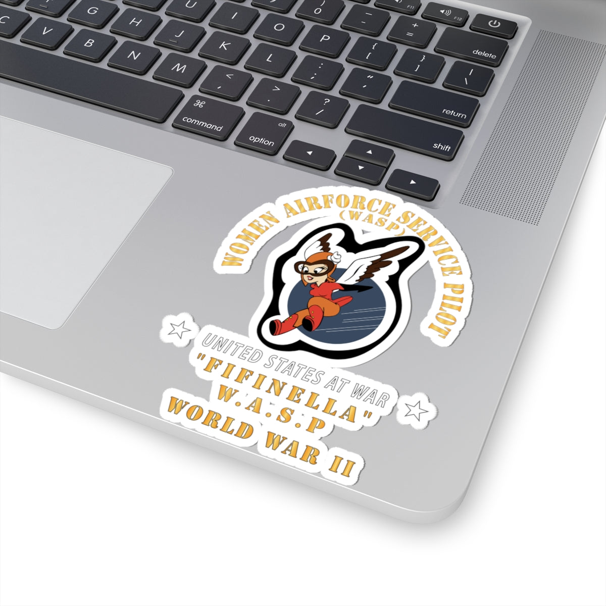 Kiss-Cut Stickers - WASP - Women Airforce Service Pilots - WWII