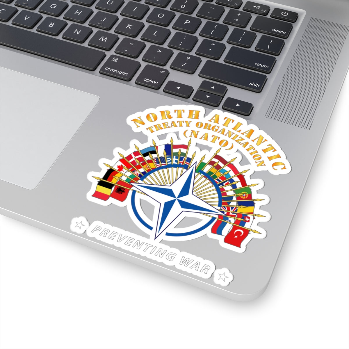 Kiss-Cut Stickers - NATO - Preventing War X 300