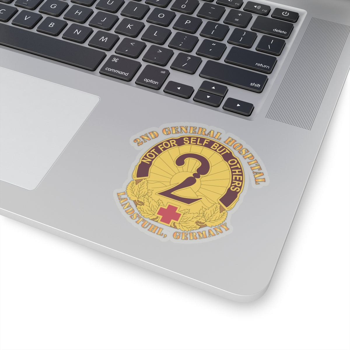 Kiss-Cut Stickers - 2nd General Hospital - Landstuhl Germany
