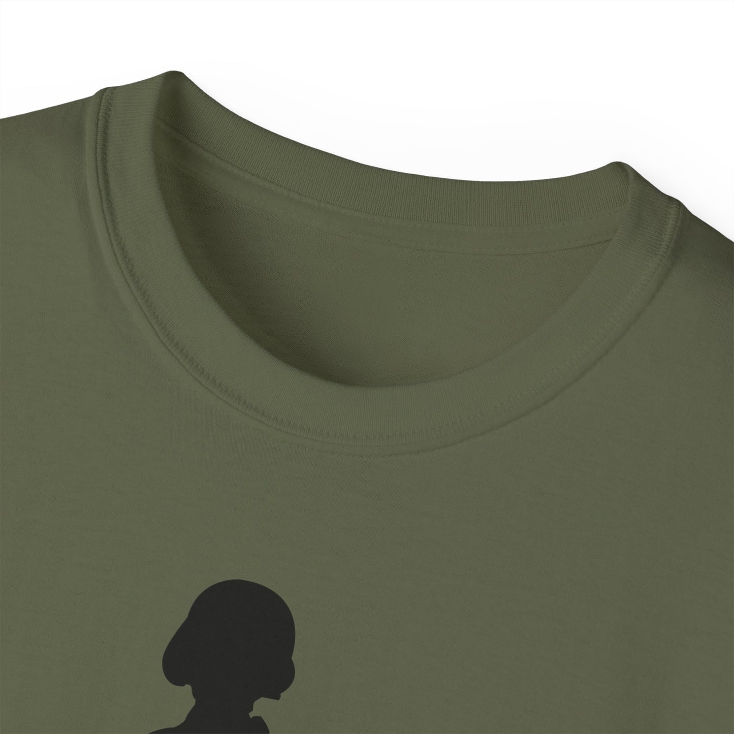 Unisex Ultra Cotton Tee - Army - Soldier - Silhouette X 300