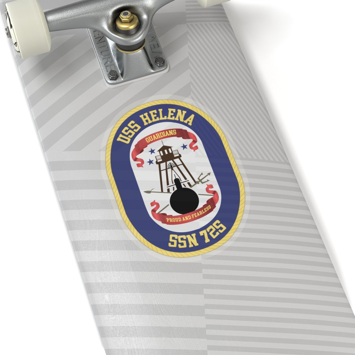 Kiss-Cut Stickers - Navy - USS Helena (SSBN 725) wo Txt