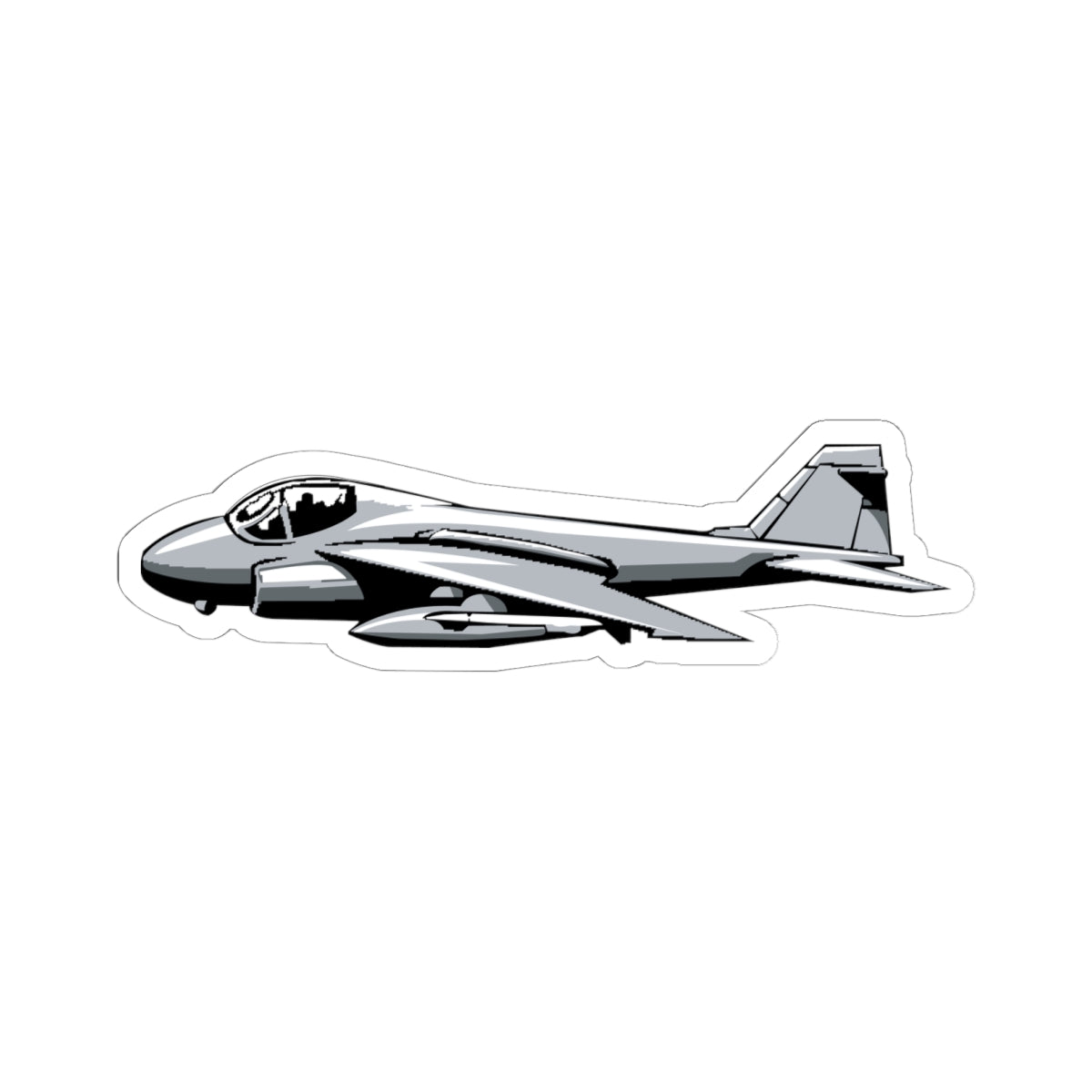 Kiss-Cut Stickers - Aircraft - A6 - GS X 300