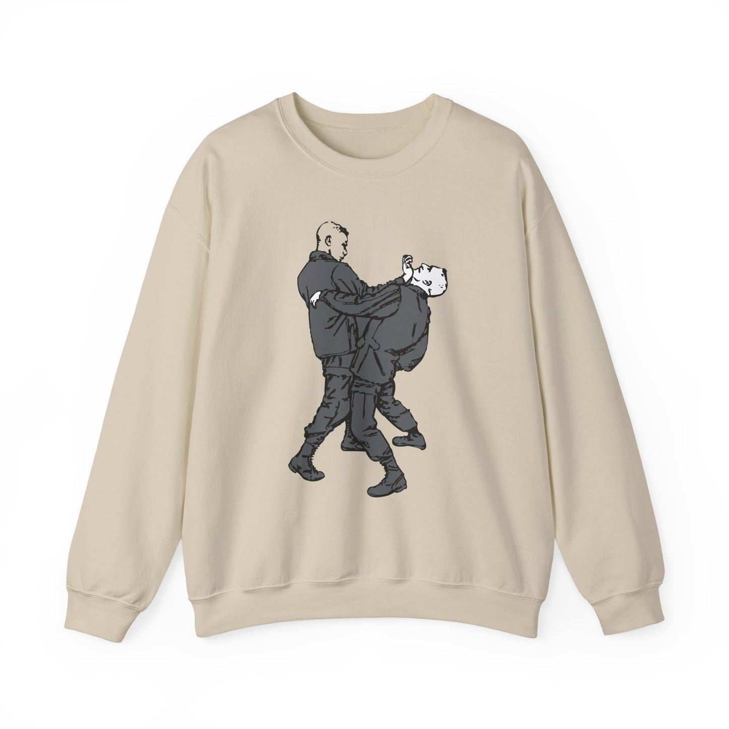Crewneck Sweatshirt - Palm-Heel Strike to Chin X 300