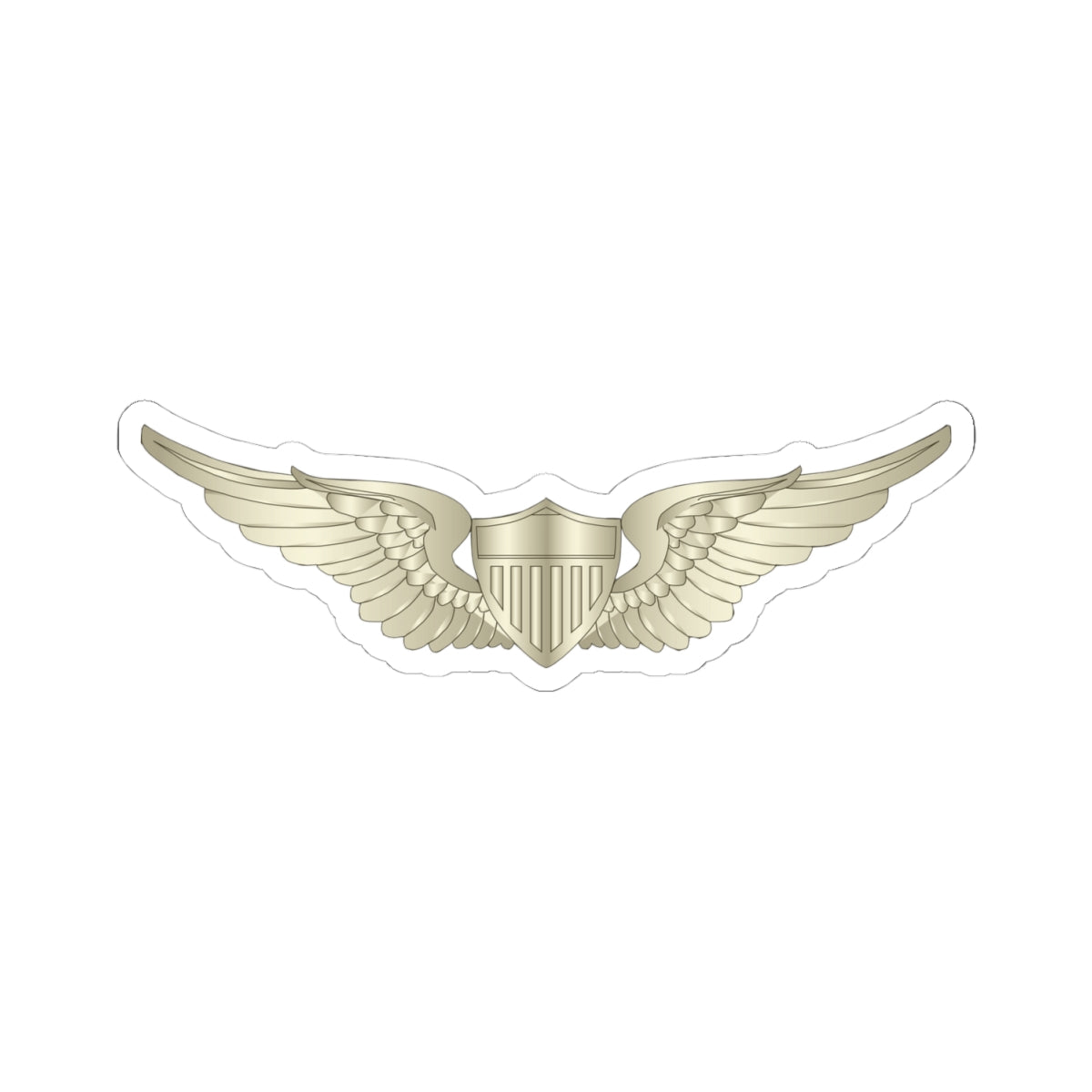 Kiss-Cut Stickers - Aviator - Pilot Badge wo Txt