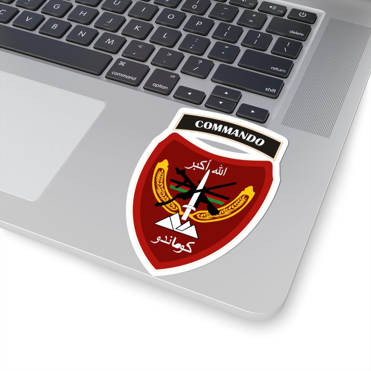 Kiss-Cut Stickers - Afghan - Afghanistan War- ANA Commando Brigade - SSI wo Txt