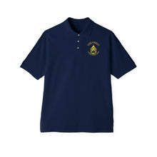 Load image into Gallery viewer, Men&#39;s Piqué Polo - Staff Sergeant - SSG - Combat Veteran
