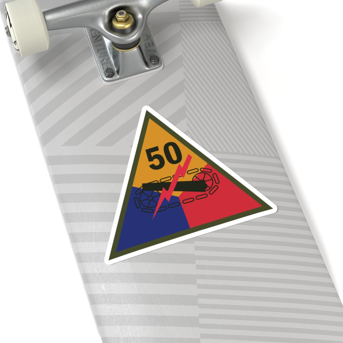 Kiss-Cut Stickers - SSI - 50th Armored Division X 300