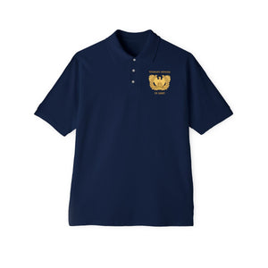 Men's Piqué Polo - Emblem - Warrant Officer