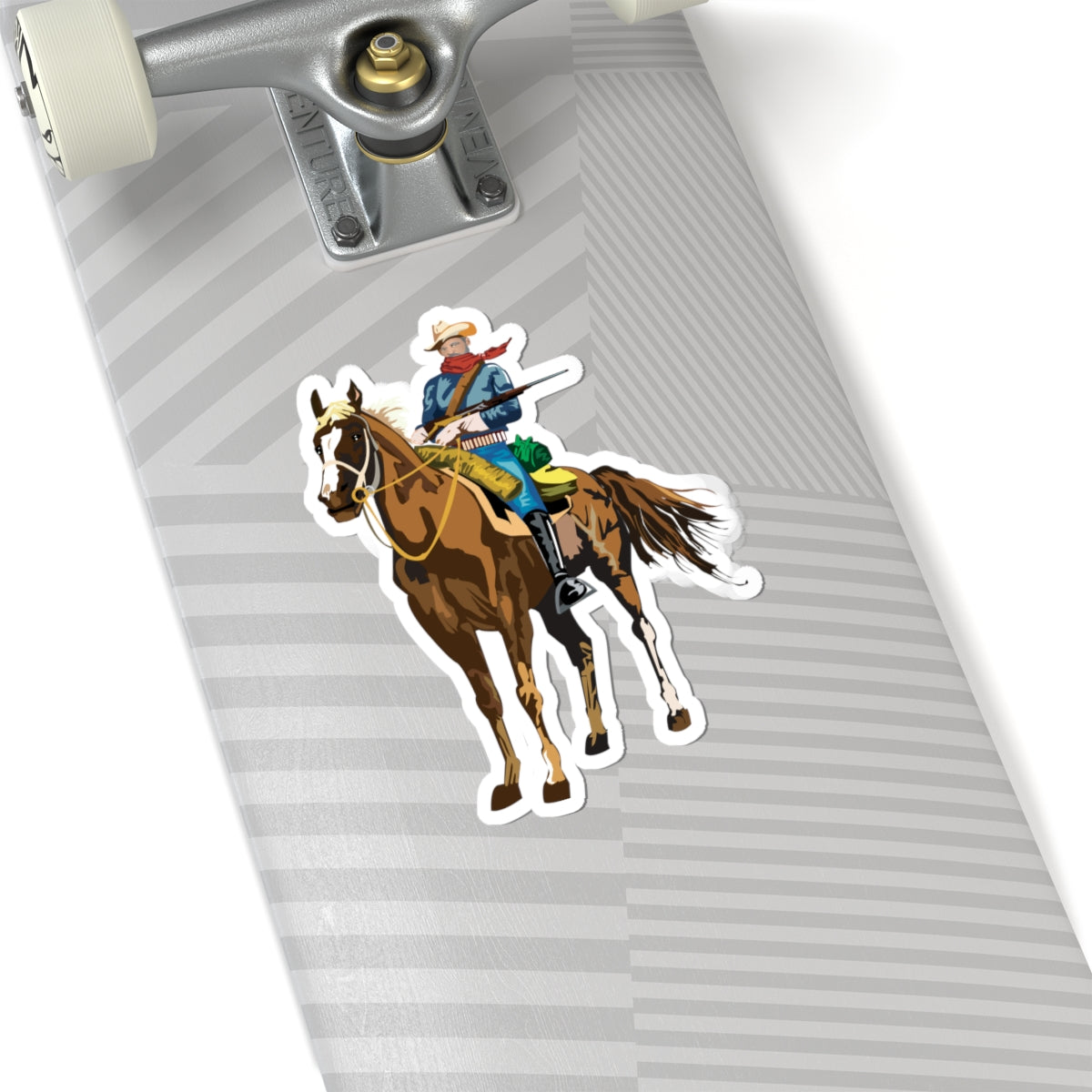 Kiss-Cut Stickers - Cavalryman - Buffalo Soldier X 300