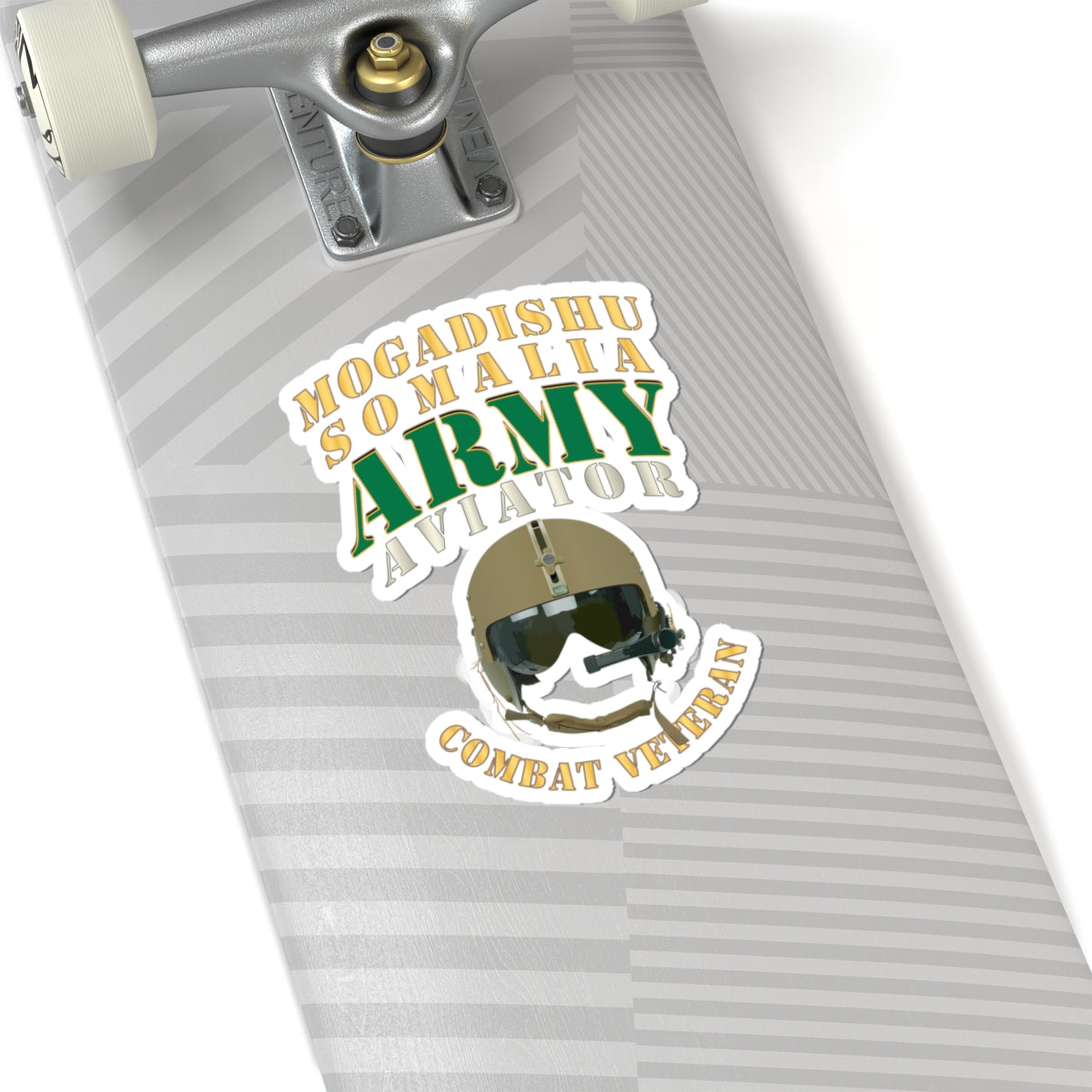 Kiss-Cut Stickers Army - ARMY -  Aviator - Mogadishu, Somalia- Combat Vet X 300