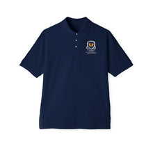 Load image into Gallery viewer, Men&#39;s Piqué Polo - Jag Corps Crest - Pen is Mighter
