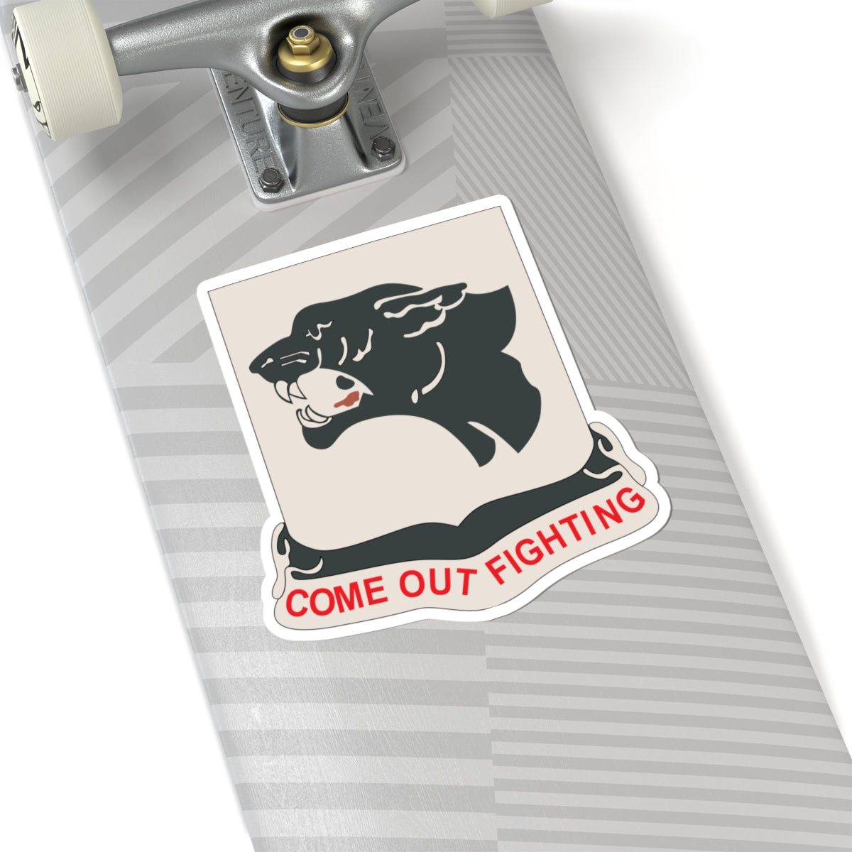 Kiss-Cut Stickers - Army - 761st Tank Battalion - Black Panthers wo Txt X 300