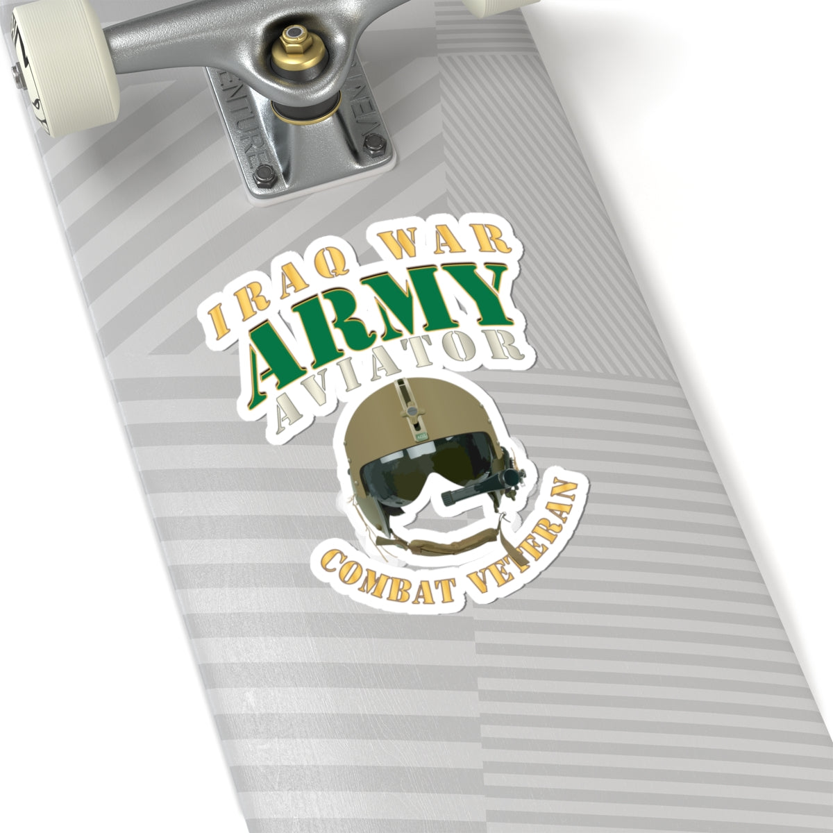 Kiss-Cut Stickers Army - - ARMY -  Aviator - Iraq War - Combat Vet X 300
