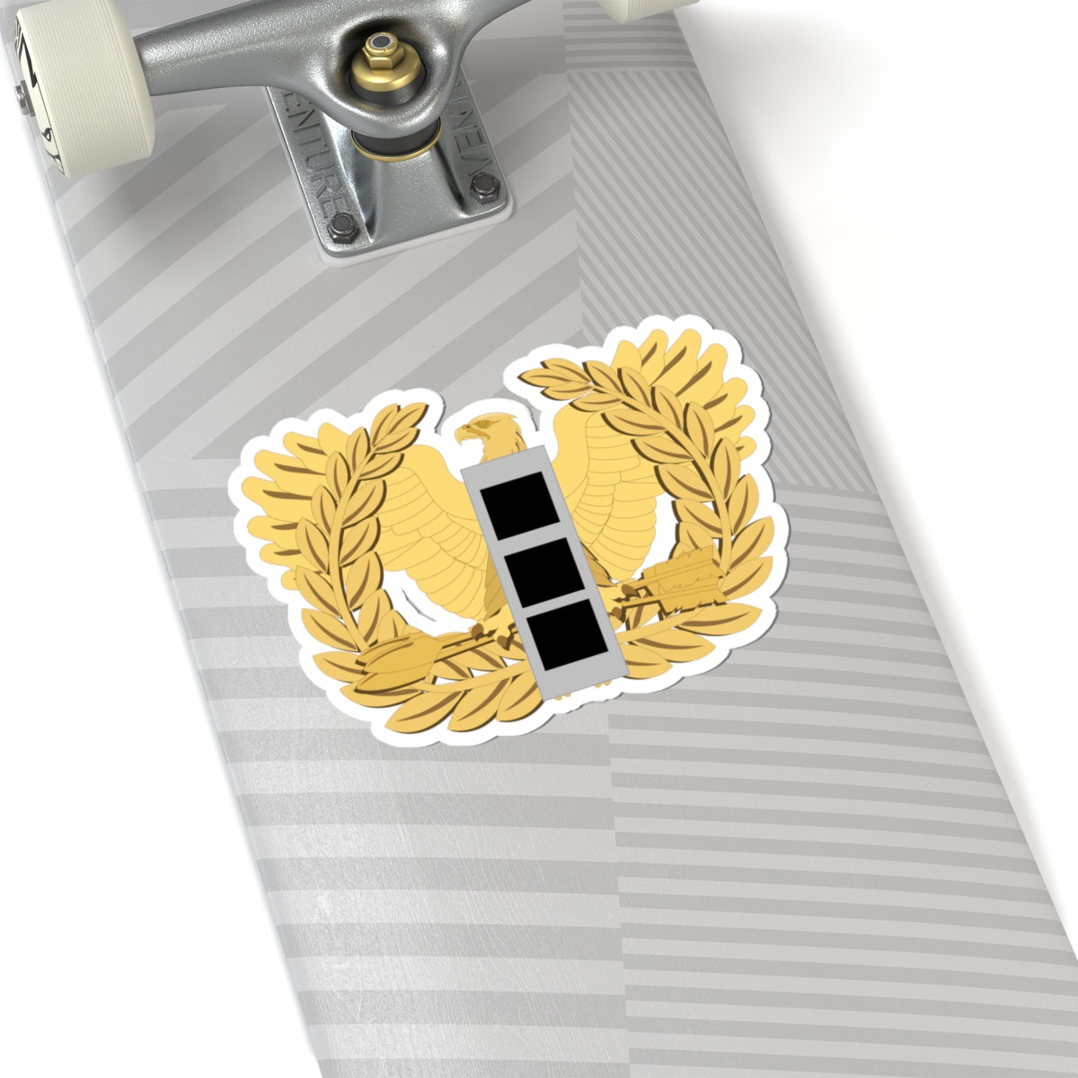 Kiss-Cut Stickers - Army - Chief Warrant Officer - W03 - Flat - Eagle and Bar wo txt X 300