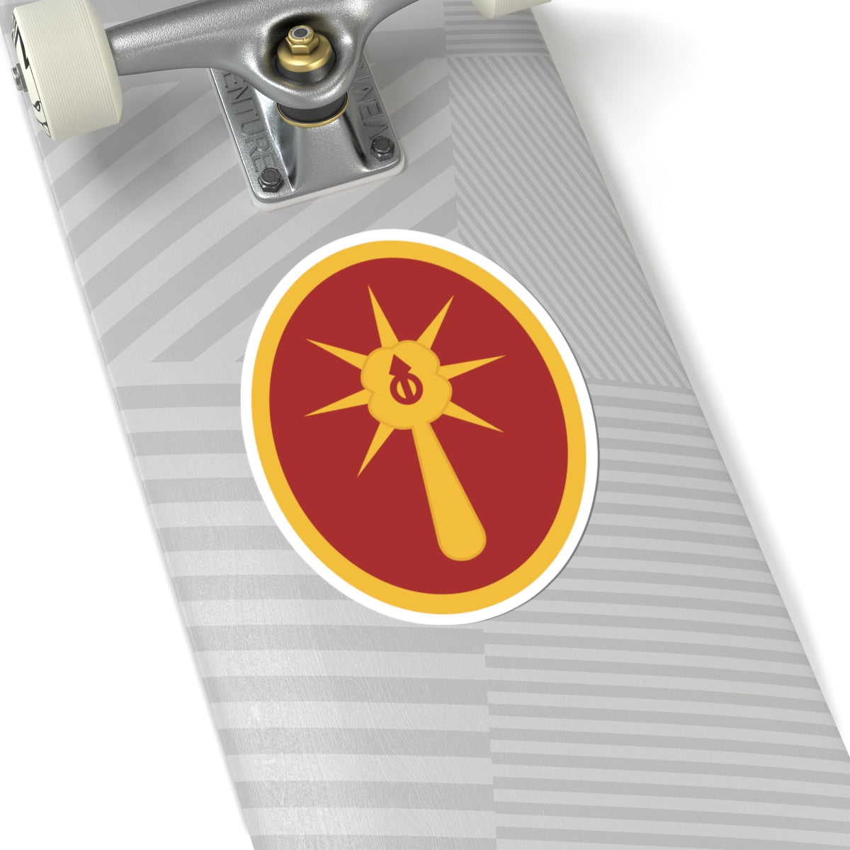 Kiss-Cut Stickers - SSI - 108th Infantry Division - WWII - Ghost Division X 300