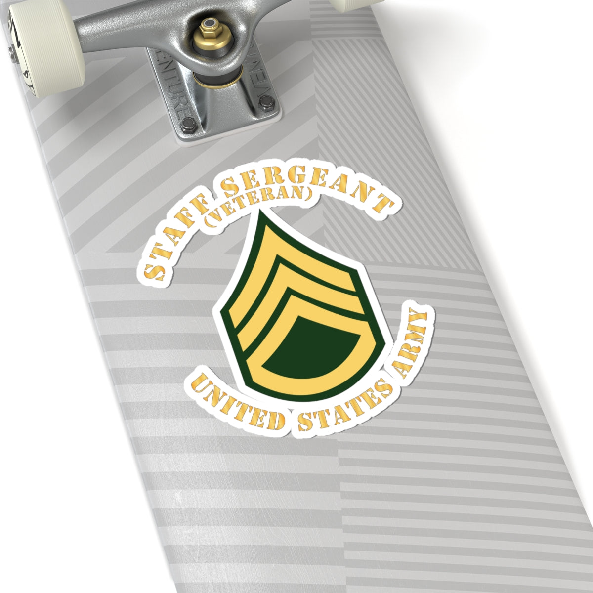 Kiss-Cut Stickers - Army - Staff Sergeant - SSG - Veteran - Flat X 300