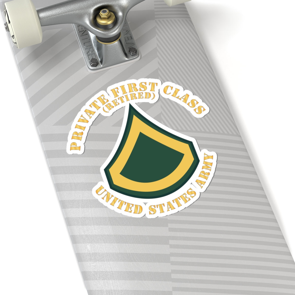 Kiss-Cut Stickers - Army - Private First Class - PFC - Flat X 300 (Copy)