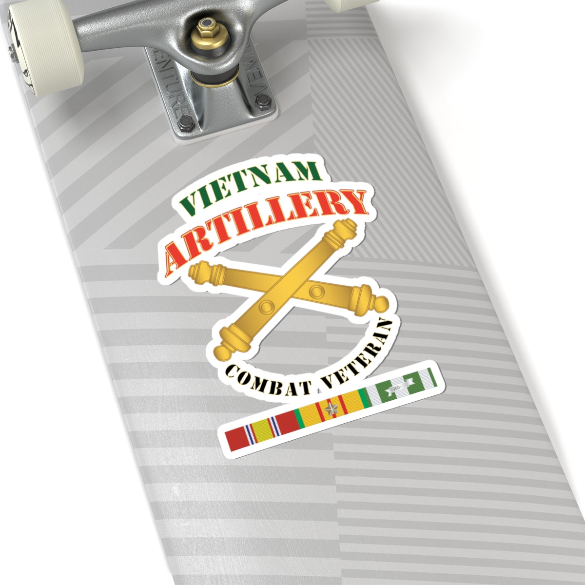 Kiss-Cut Stickers - Army - Artillery - Vietnam - Combat Vet