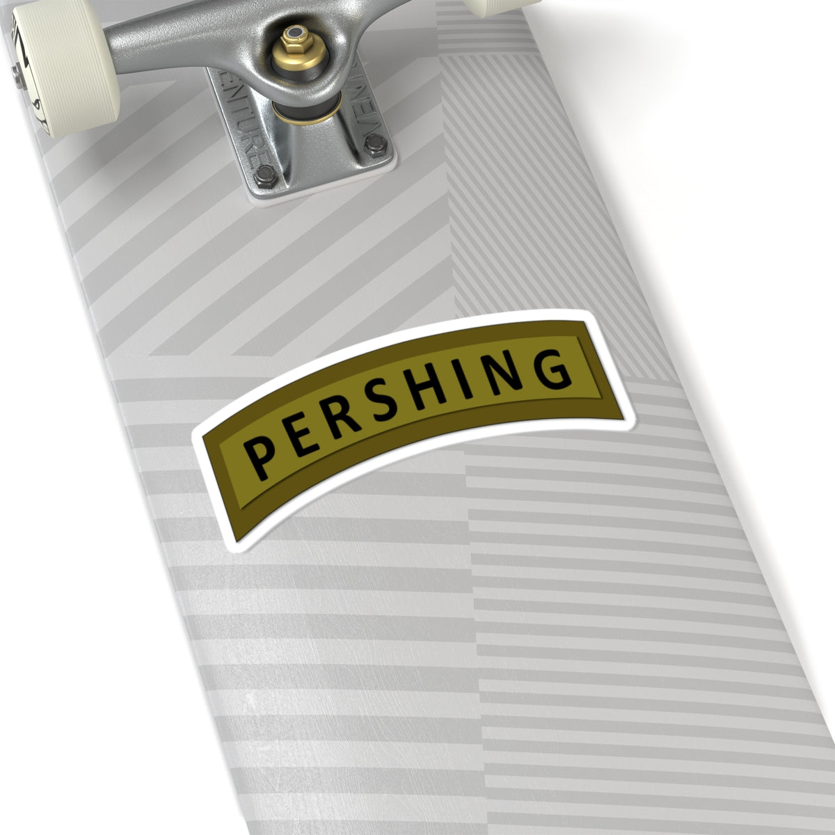 Kiss - Cut Stickers - Army - Pershing Missile Tab - Subdued